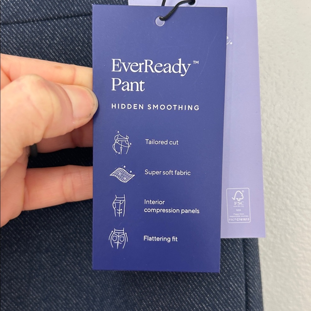 Honeylove EverReady Shaping Pants in Stormy Blue size Large NWT - Picture 4 of 11